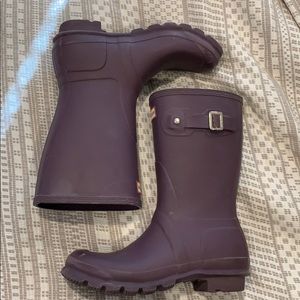 Hunter rain boots